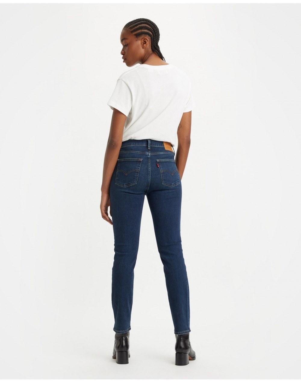 Jeansy Levi's® 724 High Rise Straight Blue Swell 18883-0208