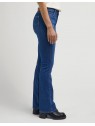 Lee Spodnie Damskie Breese Boot Azure Wave L31TGUD52