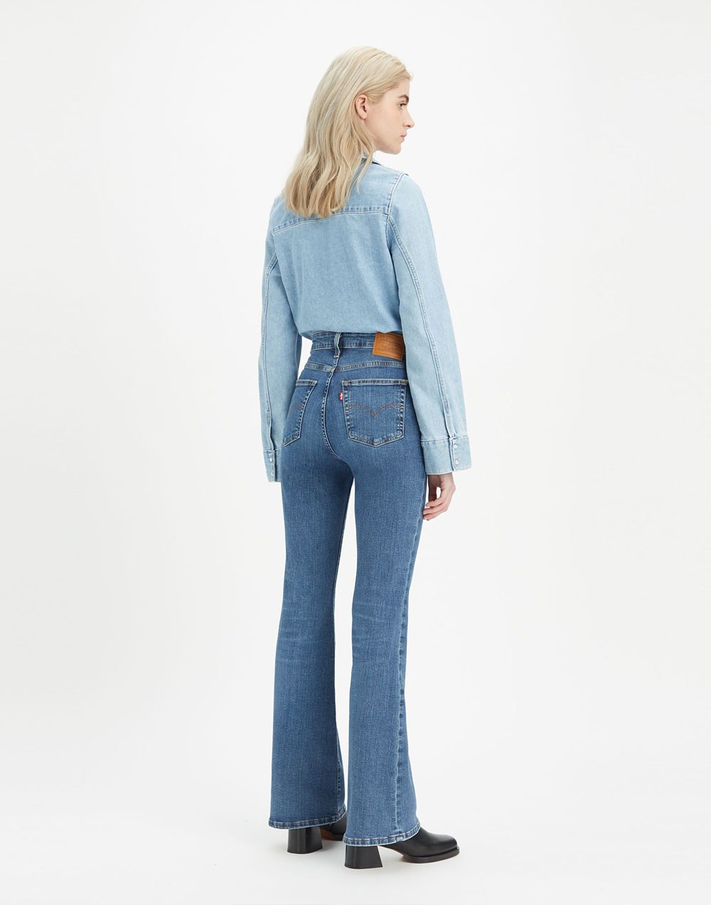 Spodnie Levi's® 726 Hr Flare - Blue Wave Mid A3410 0026