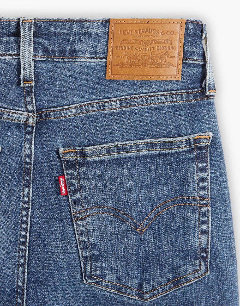 Spodnie Levi's® 726 Hr Flare - Blue Wave Mid A3410 0026