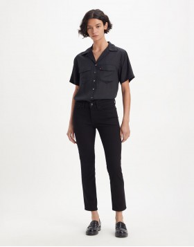 Spodnie Levi's® 712 Slim Jeans - Night Is Black A6199 0001