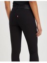Spodnie Levi's® 711 Double-button Skinny Jeans - Night Is Black A6215 0000