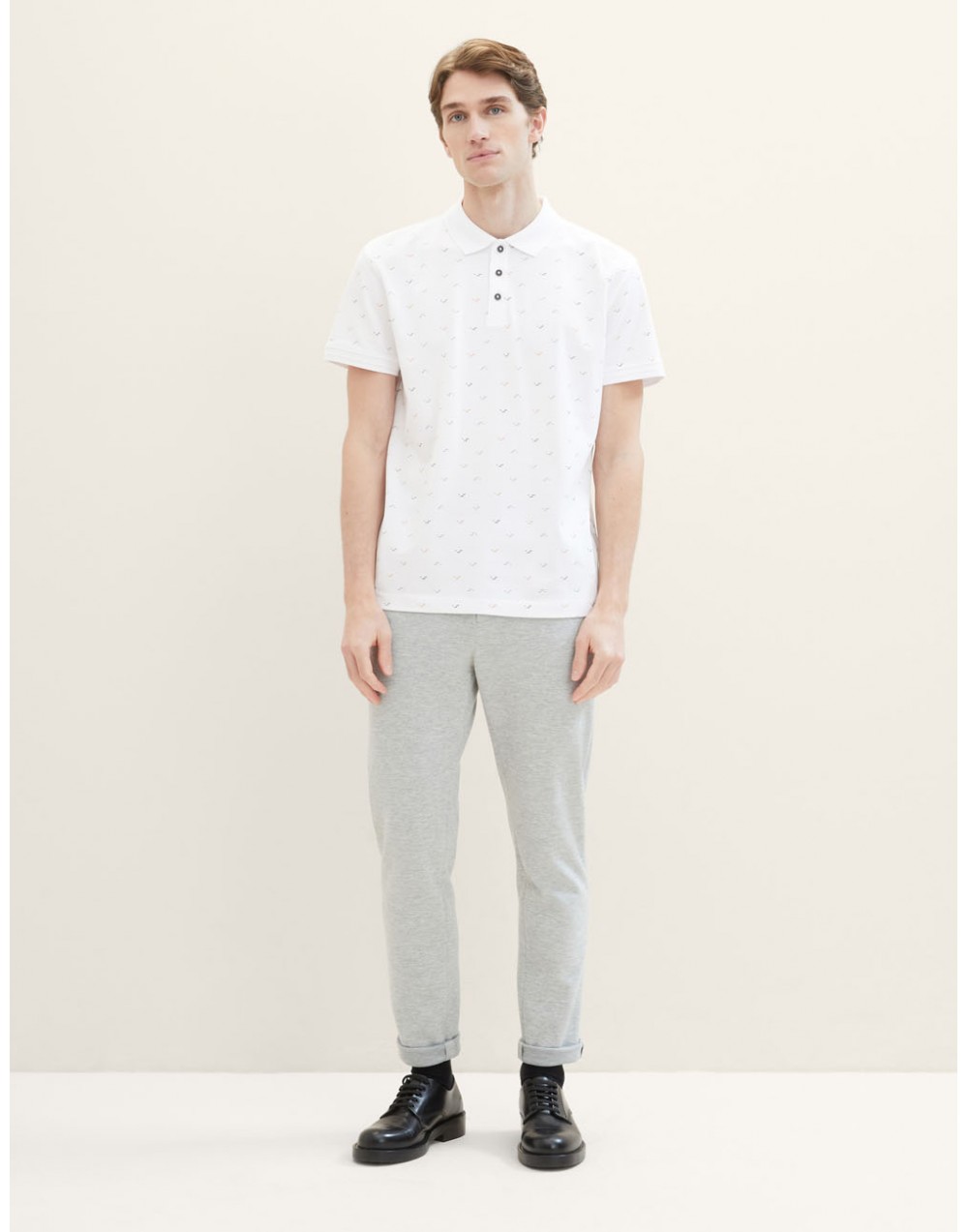 Polo Tom Tailor White Letter Design 1040913-34624