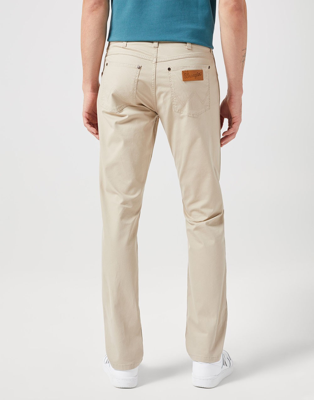 Wrangler Spodnie Męskie Greensboro Plaza Taupe 112350799