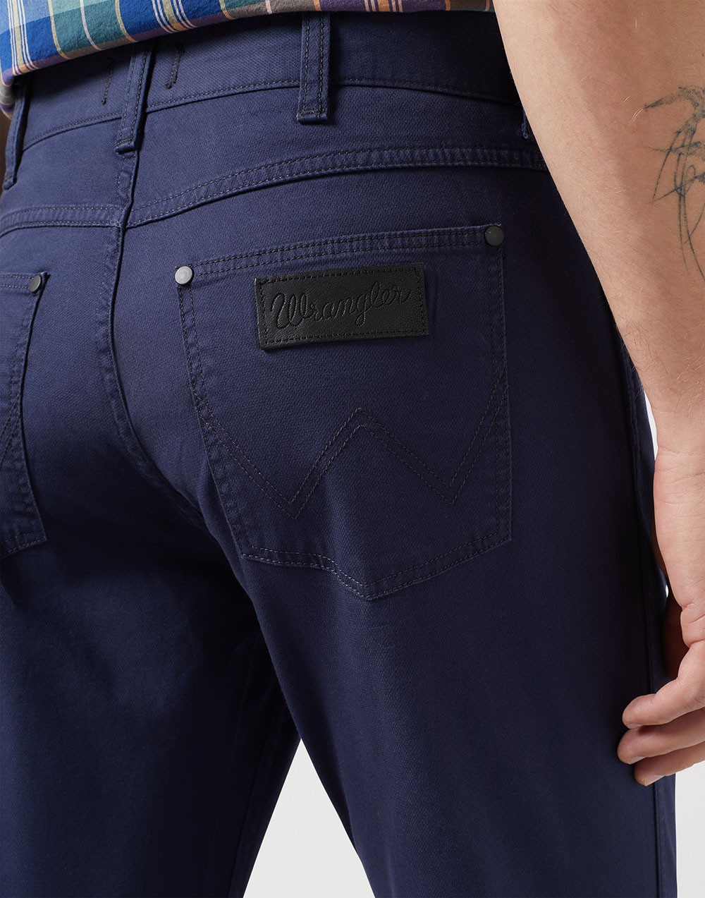Wrangler Spodnie Męskie Greensboro Dark Navy 112350802