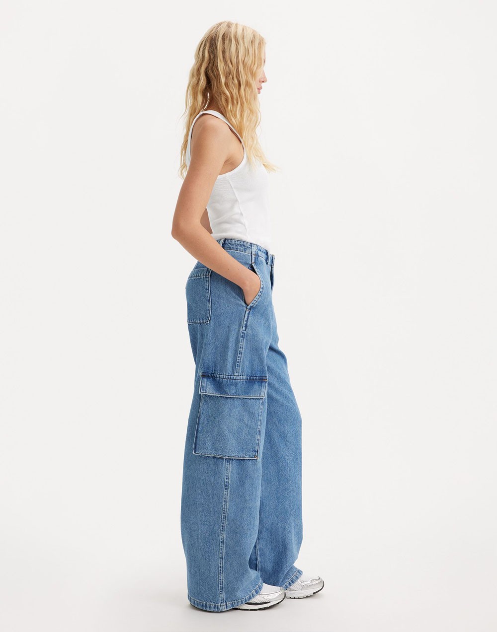 Spodnie Levi's® Baggy Cargo Denim - Cause And Effect A8540-0000