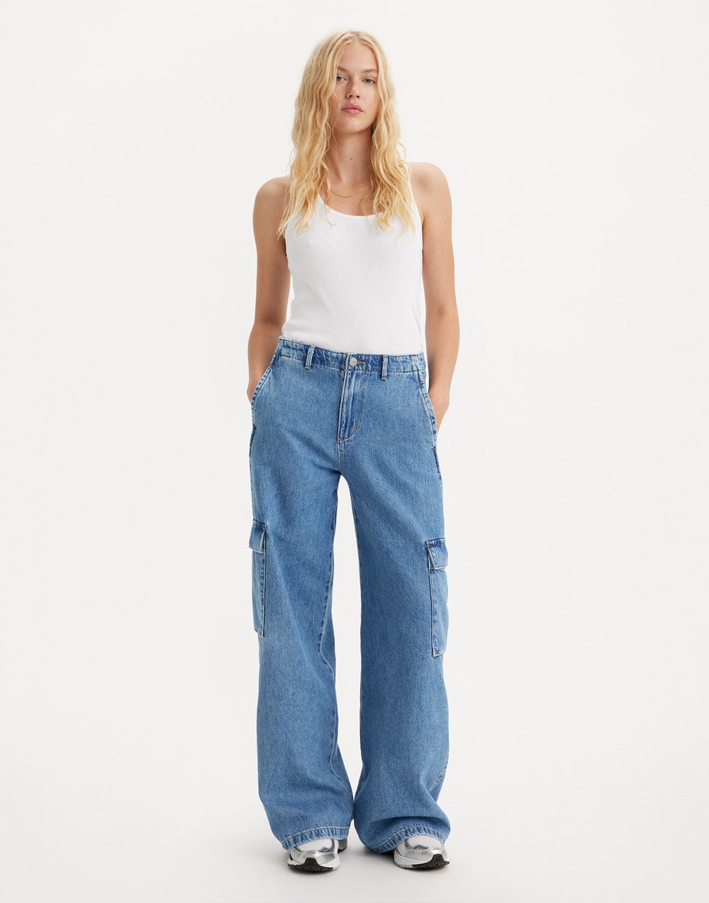 Spodnie Levi's® Baggy Cargo Denim - Cause And Effect A8540-0000