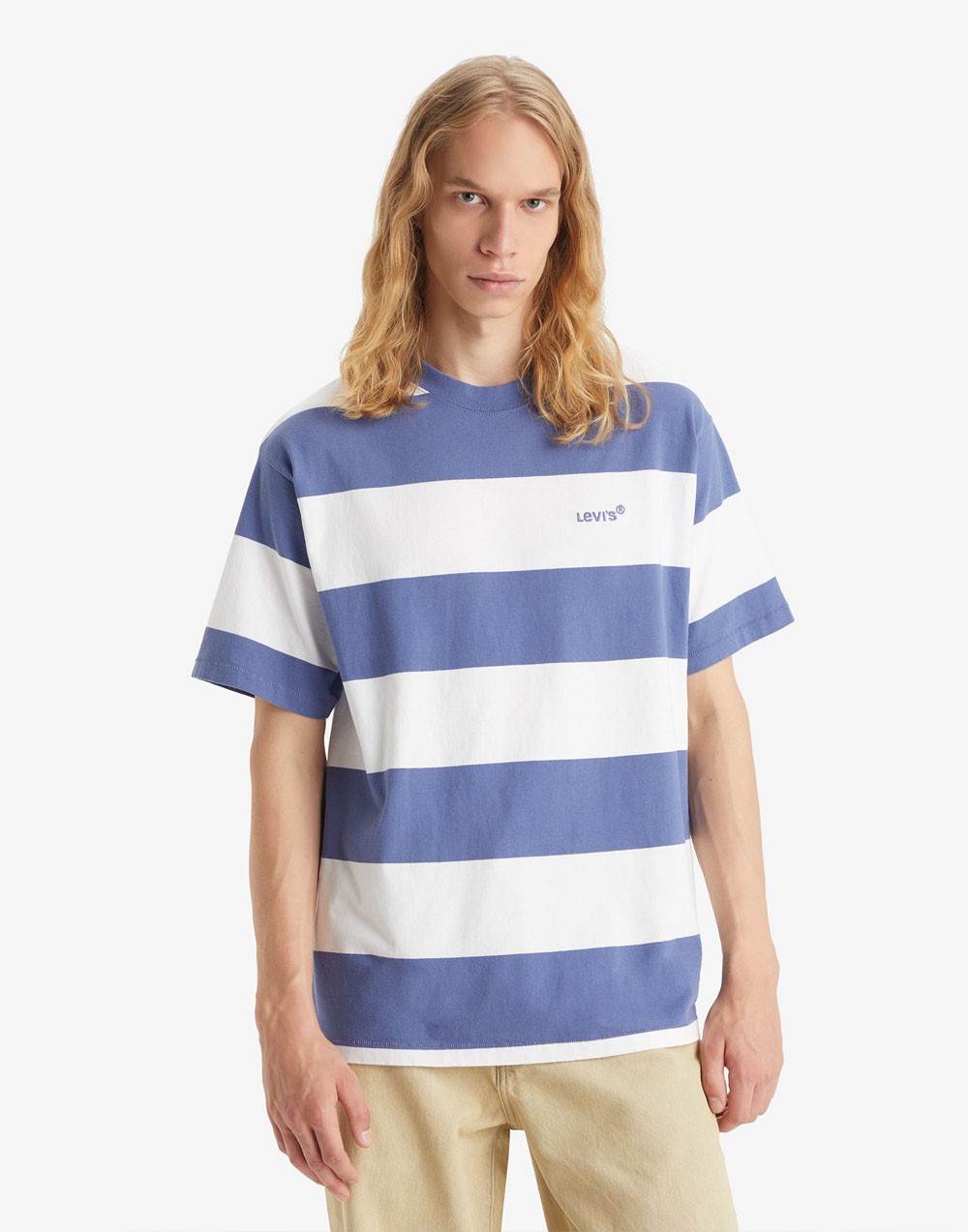 T-shirt Levi's® Vintage T-shirt - Cabana Stripe Coastal Fjord A0637-0094