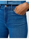 Wrangler Spodnie Damskie Straight Agate Blue 112356388