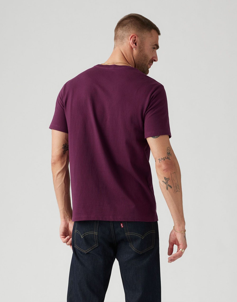 T-shirt Levi's® Ss Original Hm Tee - Potent Purple Jersey 56605 0242