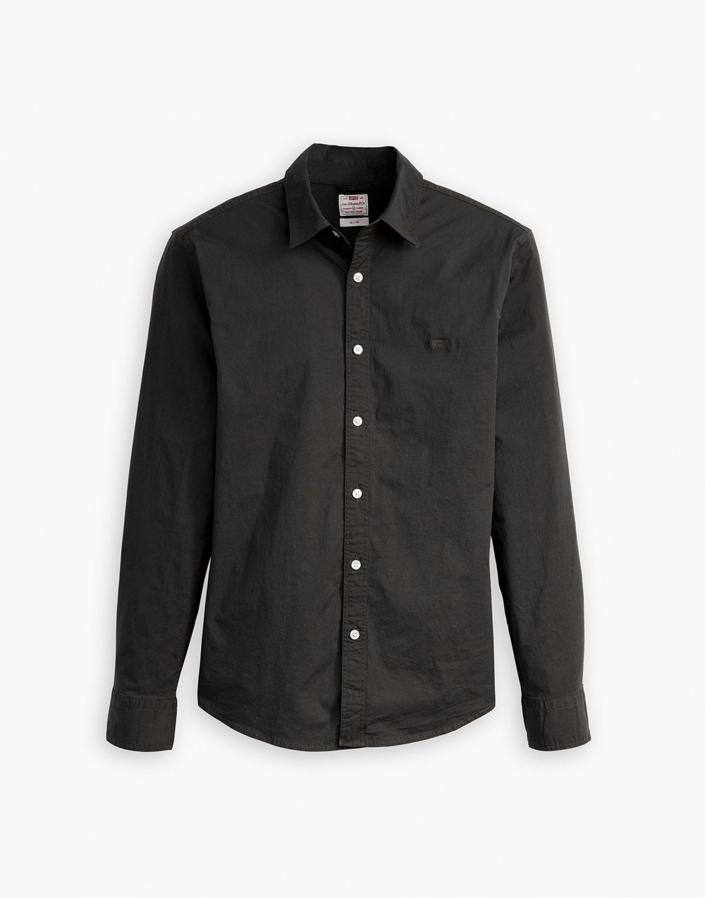 Koszula Levi's® Ls Battery Hm Shirt Slim Jet Black Stretch Poplin 86625 0054