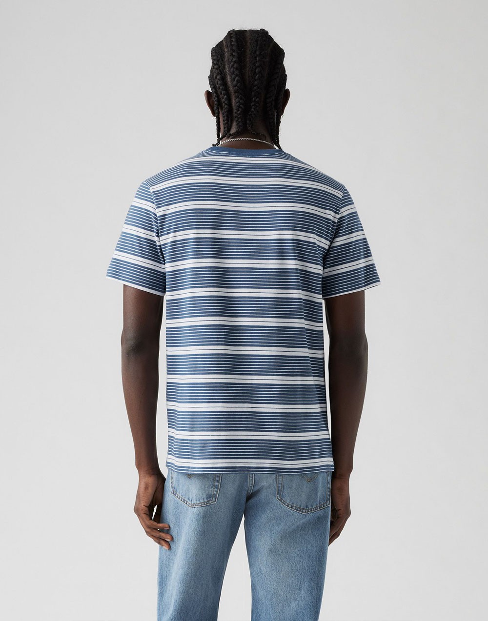 T-shirt Levi's® Ss Orginal Hm Tee-cooper Stripe Sargasso Sea Jersey 56605 0241