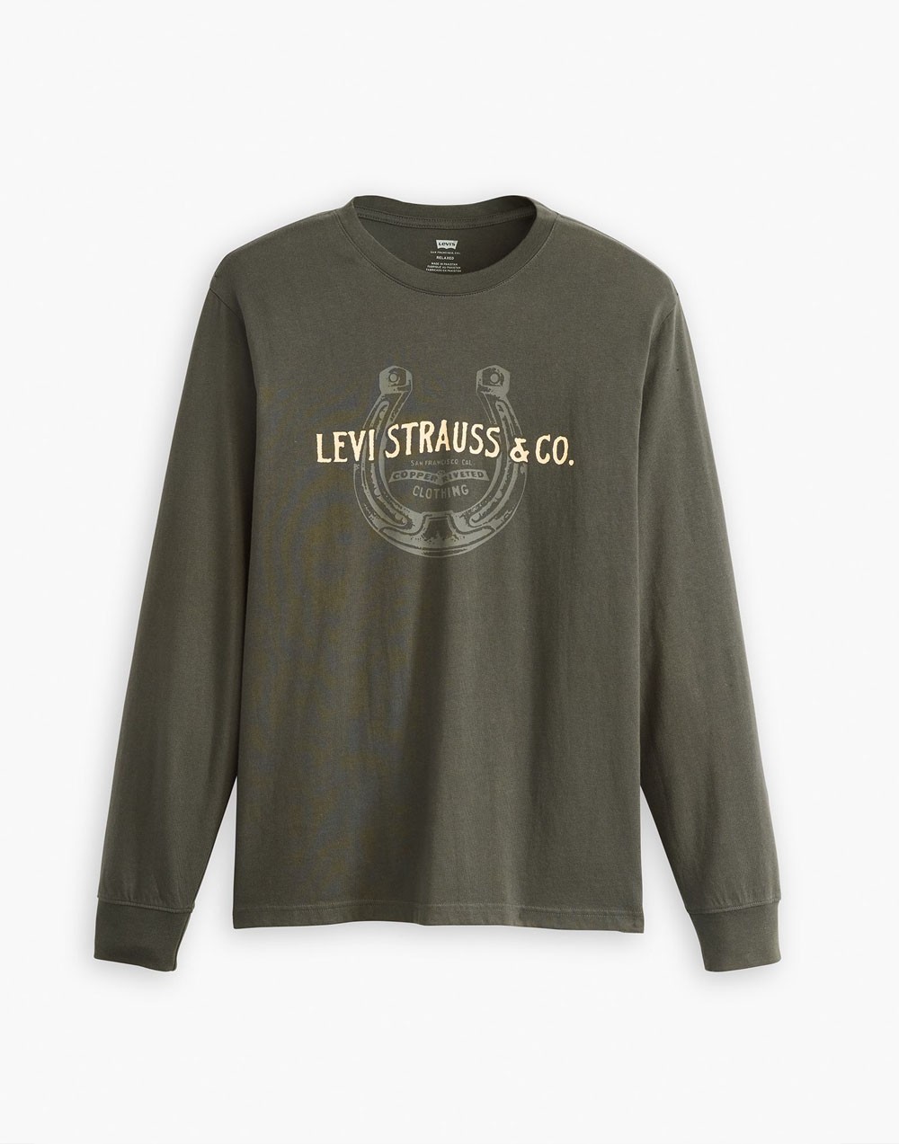 Long Levi's® Relaxed Graphic - Levi's Horseshoe Ls Pirate Black 16139 0236