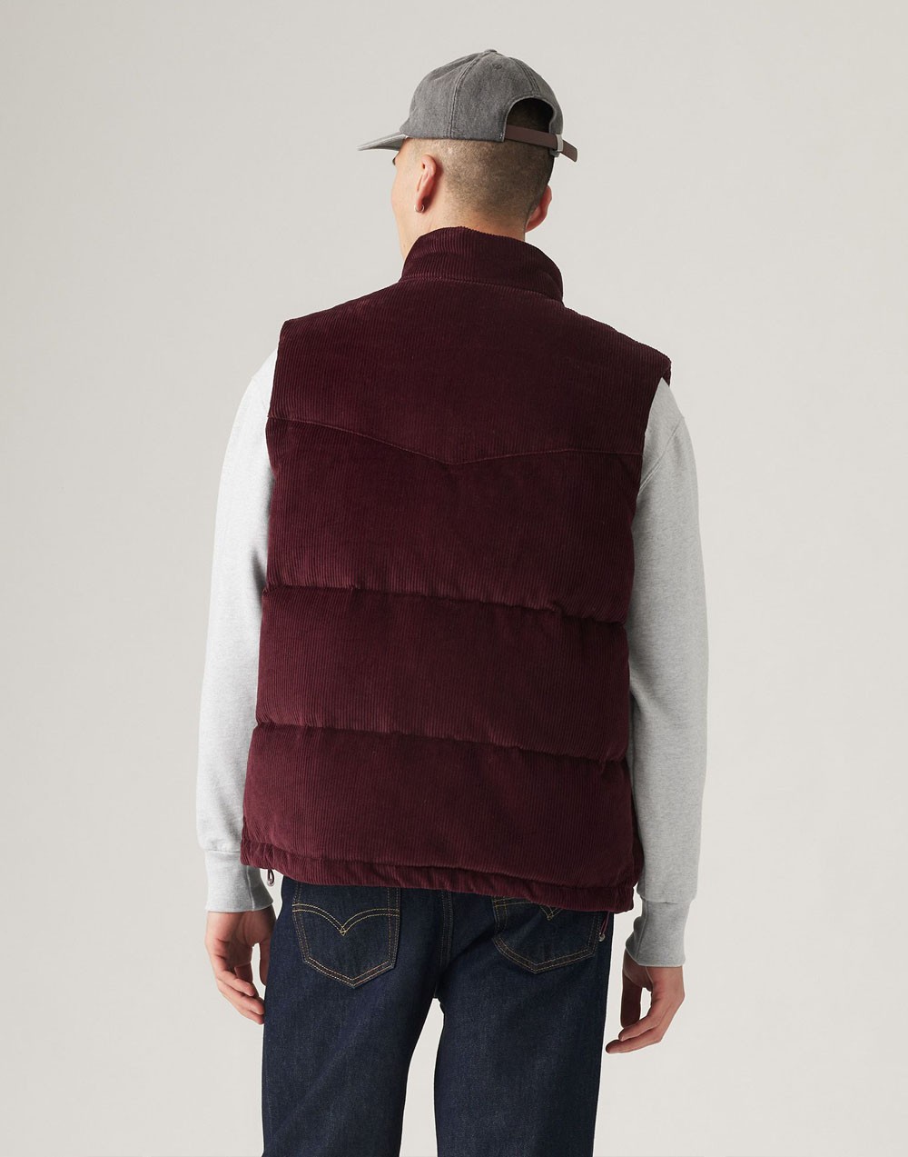 Kamizelka Levi's® Rockridge Vest Fig Purple A8556 0004