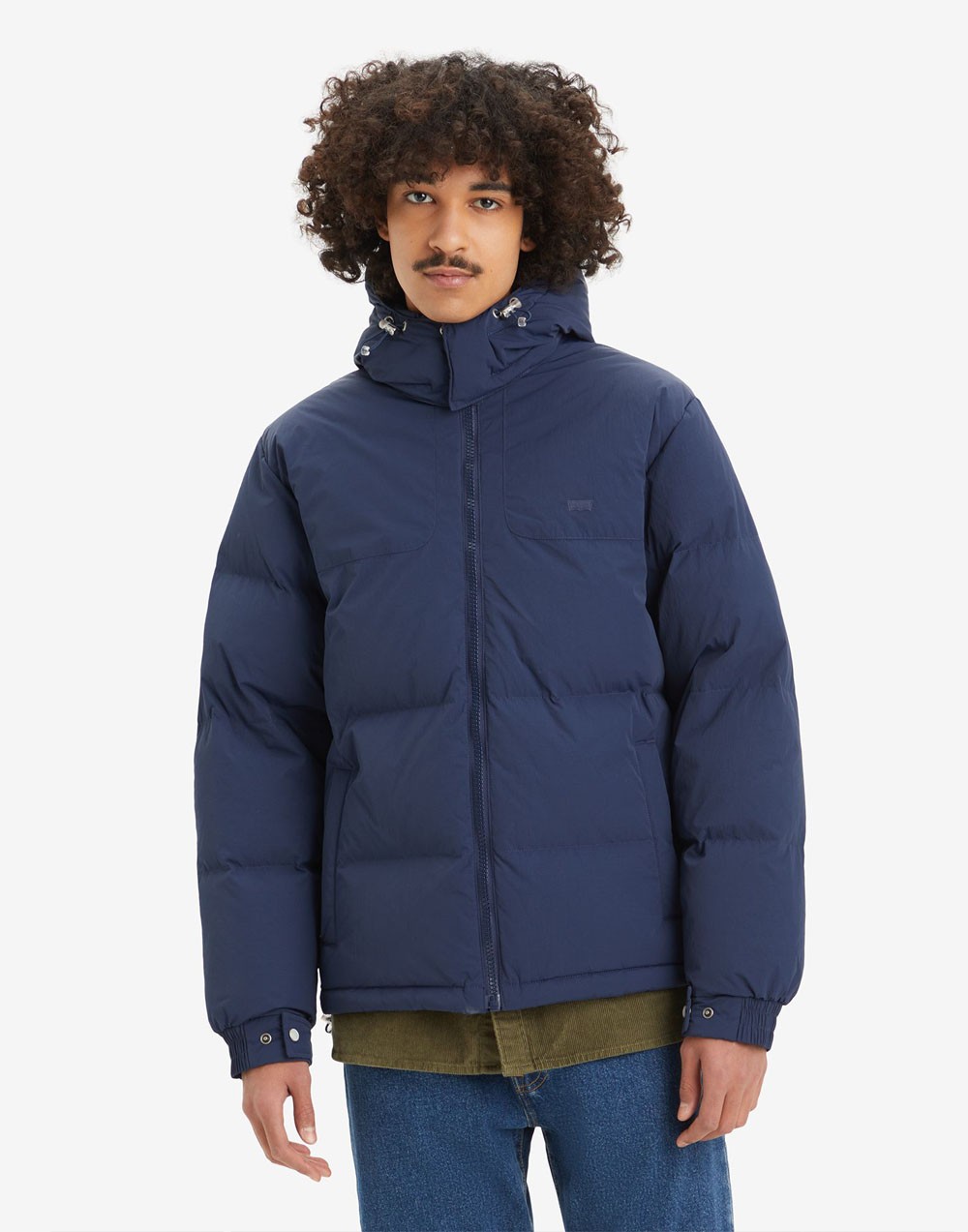 Kurtka Levi's® Rockridge Short Puffer - Dress Blues A8557 0001