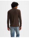 Long Levi's® Is Thermal 3 Bttn Henley-chocolate Brown 29691 0007