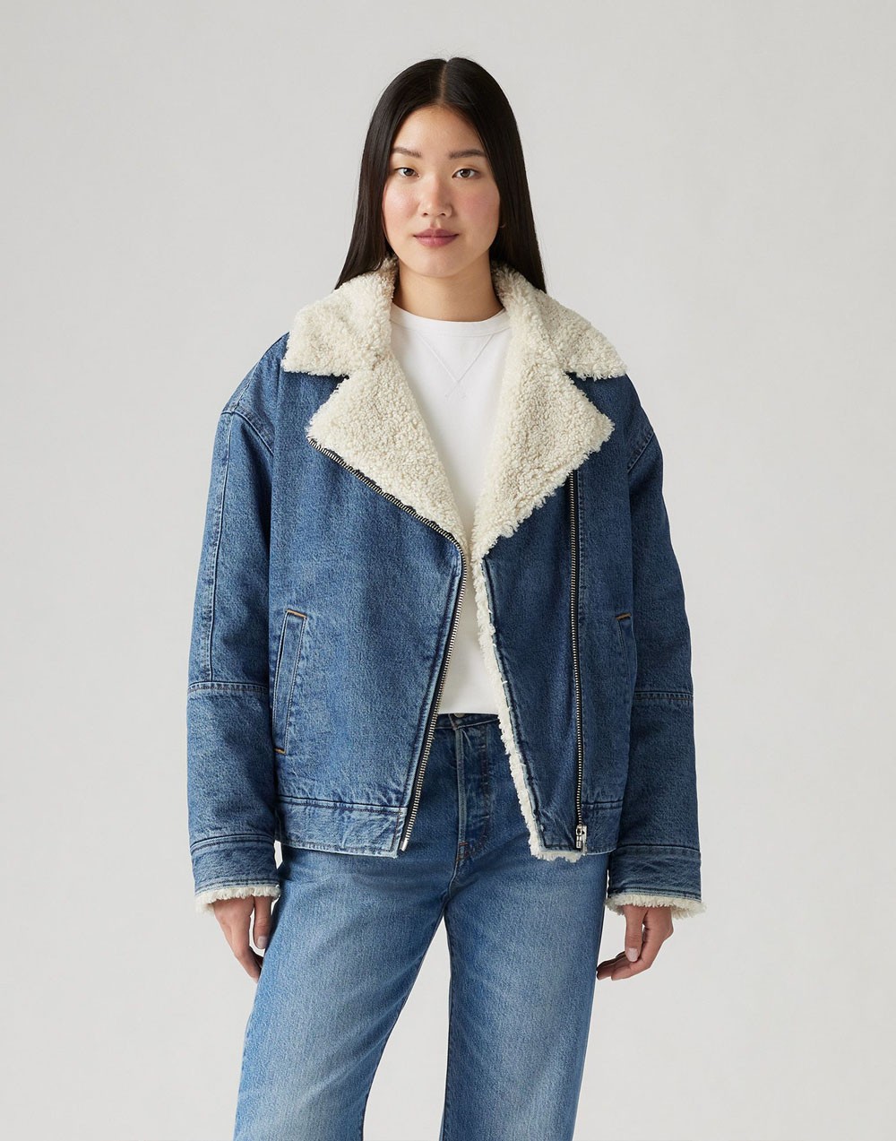 Sherpa Levi's® Flight Jacket - In The Air A9370 0001