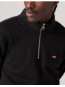 Bluza Levi's® Orginal Hm 1/4 Zip - Mineral Black  A8606 0000