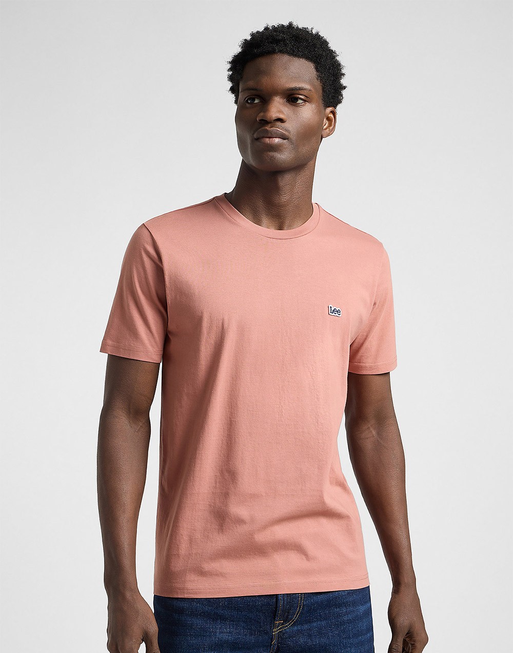 T-shirt Lee PATCH LOGO TEE 112364539 Sepia