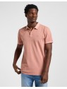 Koszulka Lee GARMENT DYE POLO 112363861 Sepia