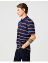 Koszulka Wrangler STRIPE POLO SHIRT 112362827 Navy