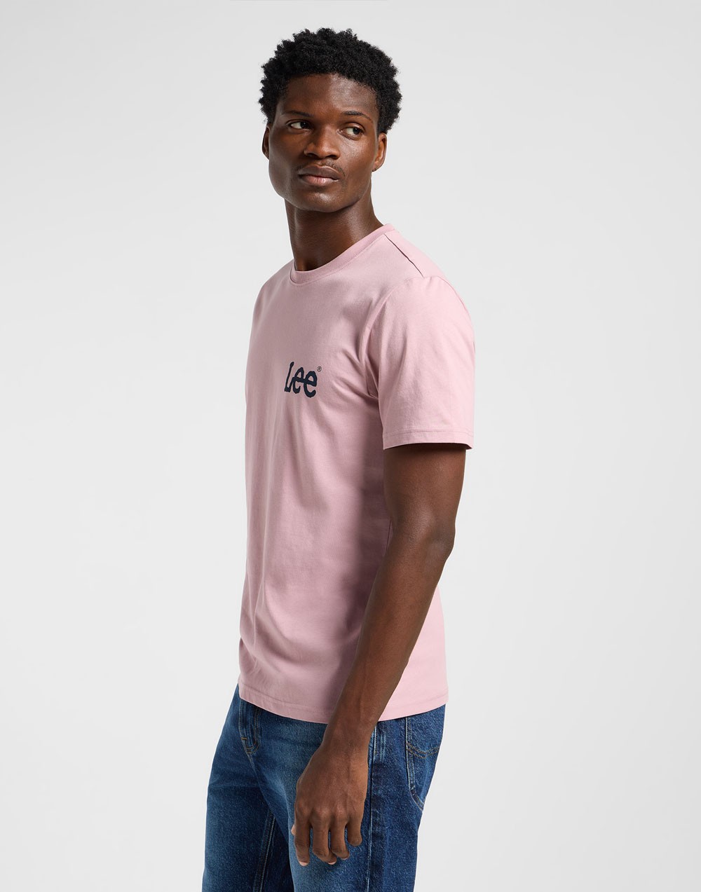 T-shirt Lee MEDIUM WOBBLY TEE  Soft Mauve 112364536