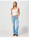Jeansy Wrangler Bootcut Pale & Worn 112364509