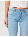 Jeansy Wrangler Bootcut Pale & Worn 112364509