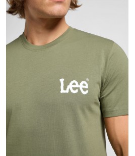 T-shirt Lee MEDIUM WOBBLY TEE Olive Grove 112364537