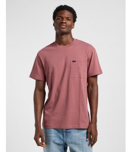 T-shirt Lee RELAXED POCKET TEE Henna 112364543