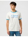 T-shirt Wrangler RINGER TEE Vintage White 112362795