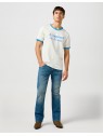 T-shirt Wrangler RINGER TEE Vintage White 112362795