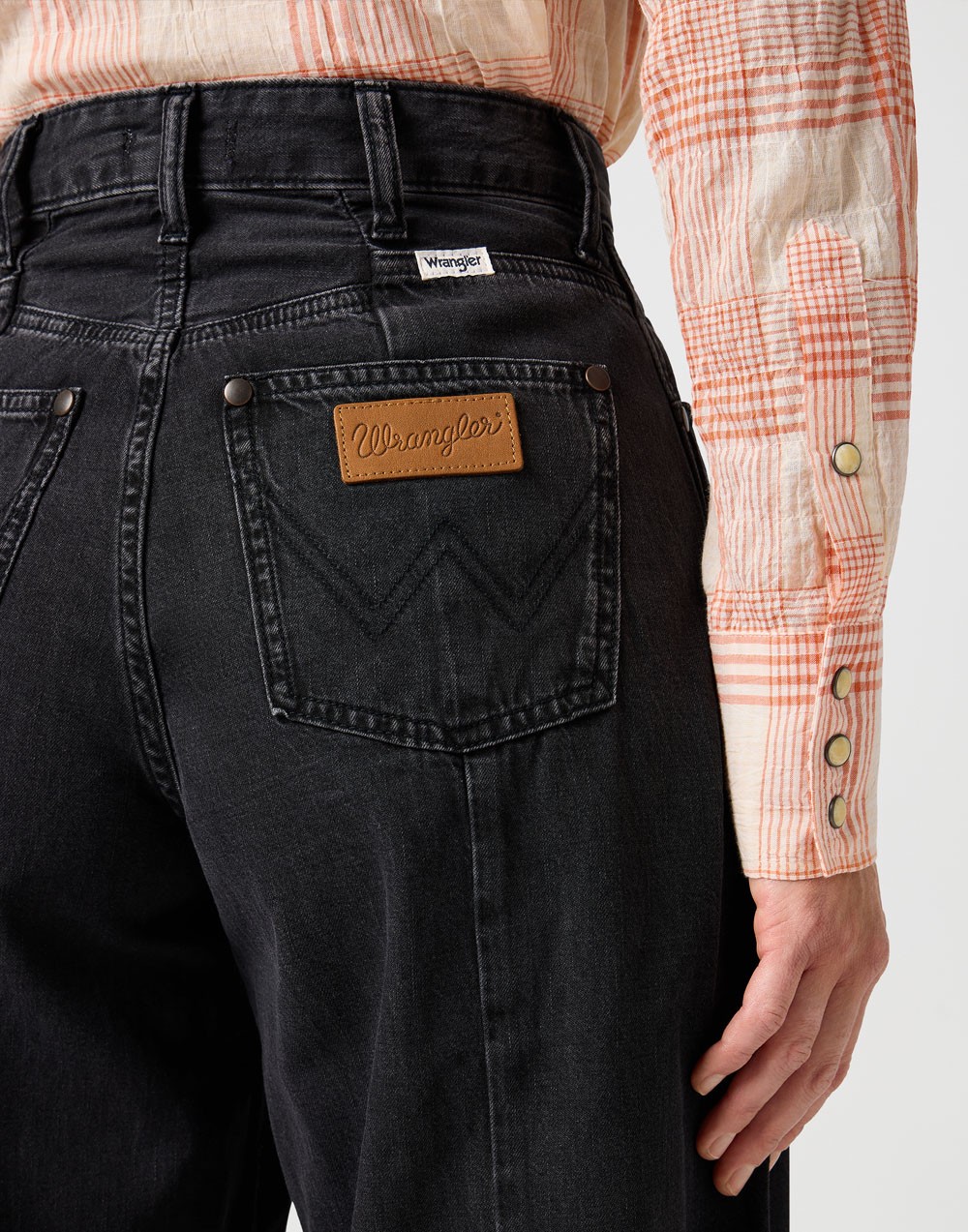 Jeansy Wrangler Cowboy Jean Rinse Black 112362662