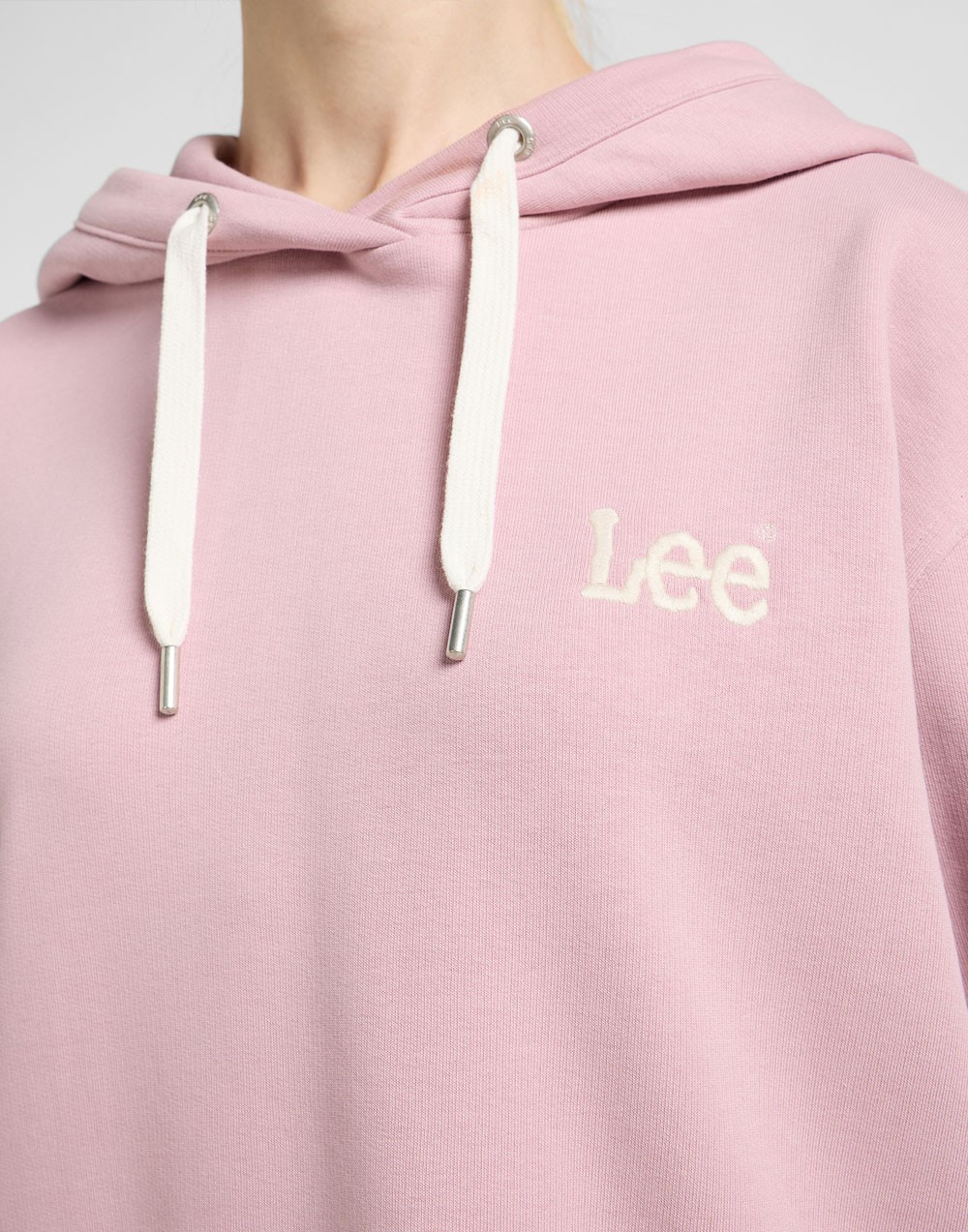 Bluza Lee ESSENTIAL HOODIE Soft Mauve 112363838