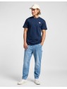 T-shirt Lee WW TEE Rivet Navy 112364584