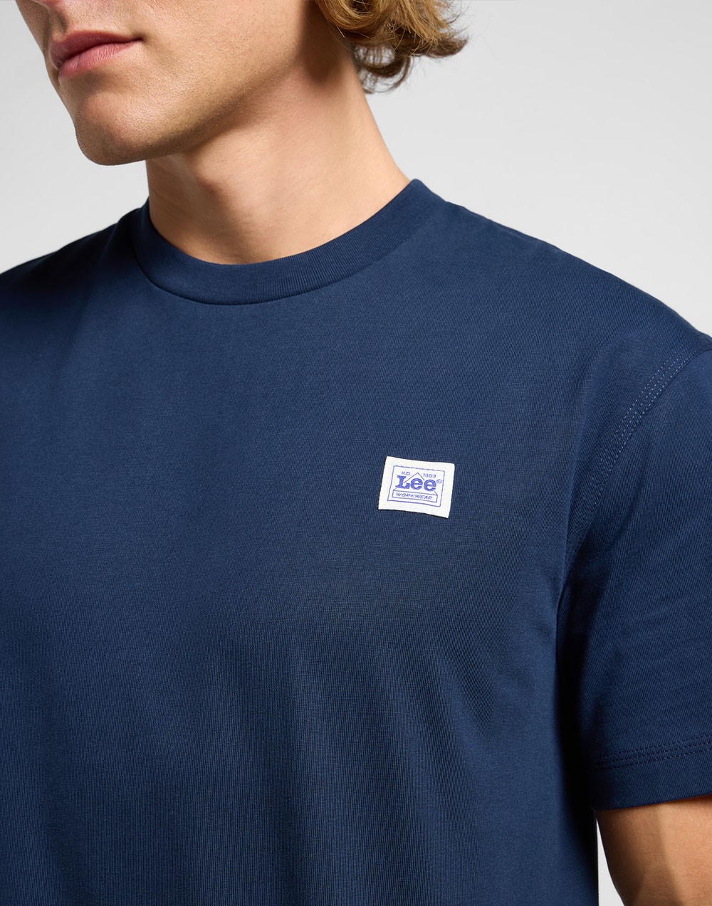 T-shirt Lee WW TEE Rivet Navy 112364584