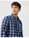 Koszula Wrangler 1 PKT SHIRT Indigo Plaid 112362897