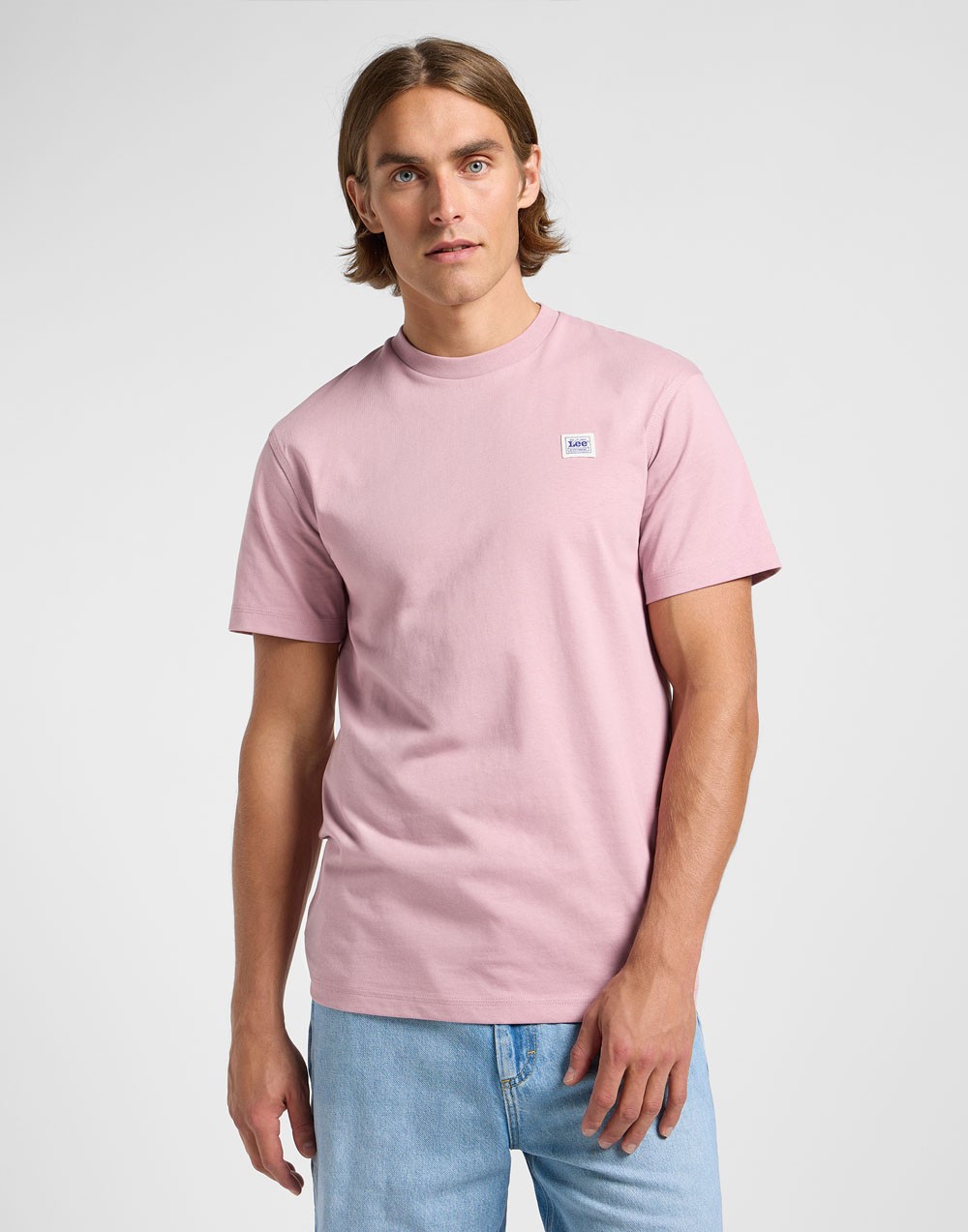 T-shirt Lee WW TEE Soft Mauve 112364586