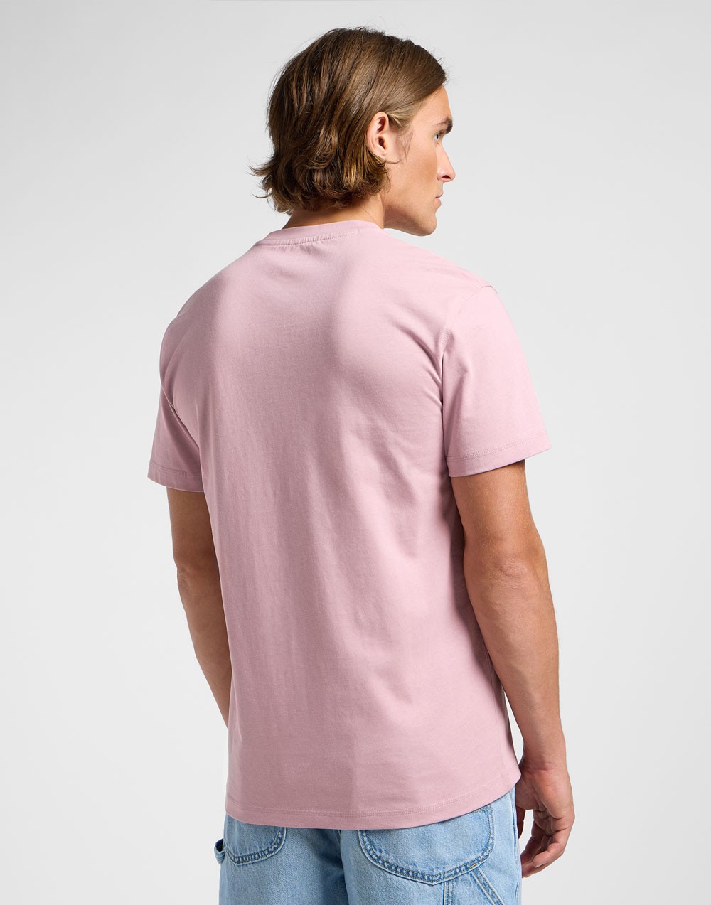 T-shirt Lee WW TEE Soft Mauve 112364586