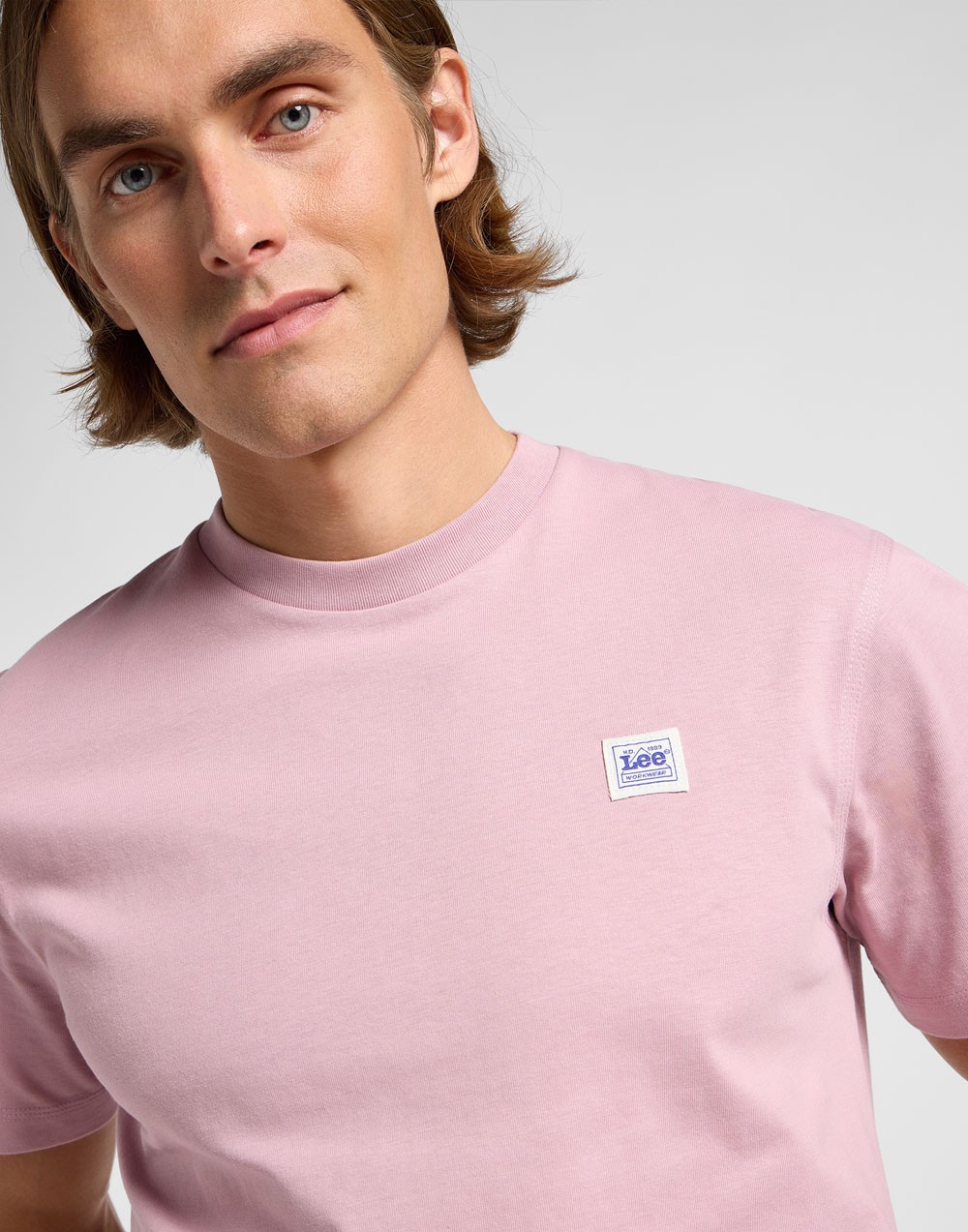 T-shirt Lee WW TEE Soft Mauve 112364586