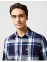 Koszula Wrangler 1 PKT SHIRT Large Indigo Plaid 112362898
