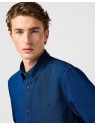 Koszula Wrangler OXFORD SHIRT Indigo Oxford 112364234