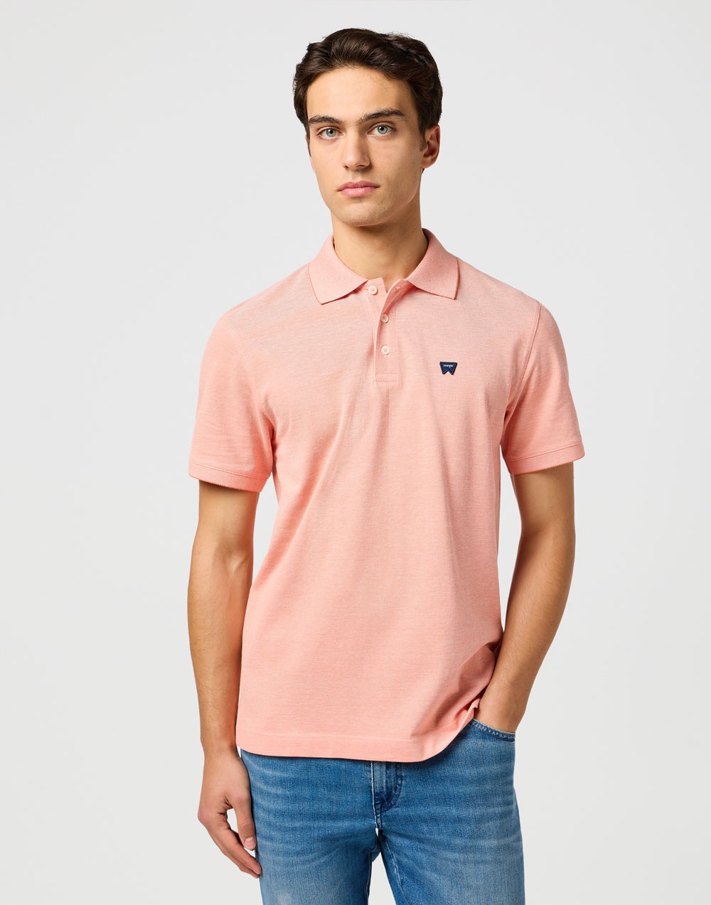 Koszulka Wrangler REFINED POLO Orange 112362832