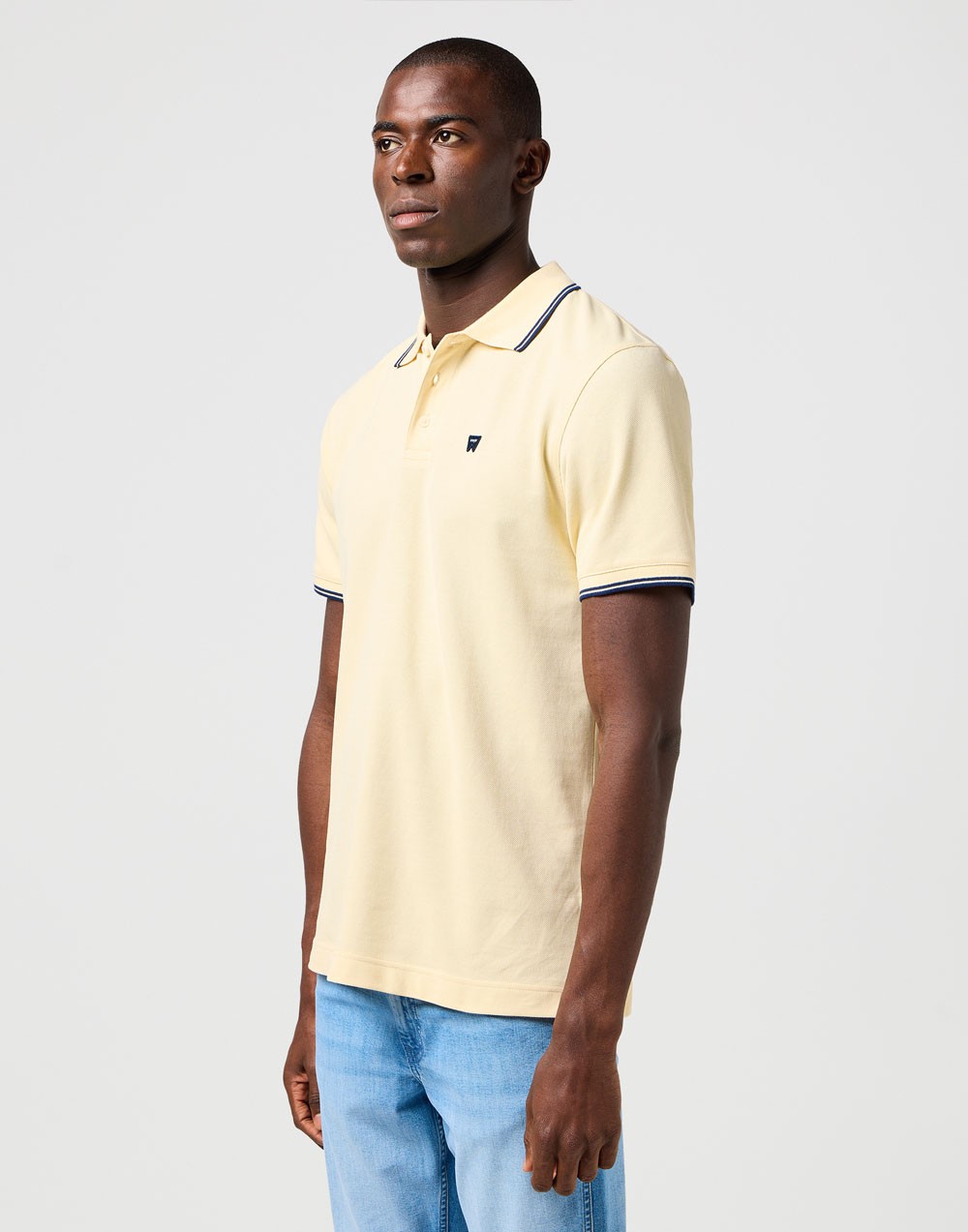 Koszulka Wrangler POLO SHIRT Banana Crepe 112362826