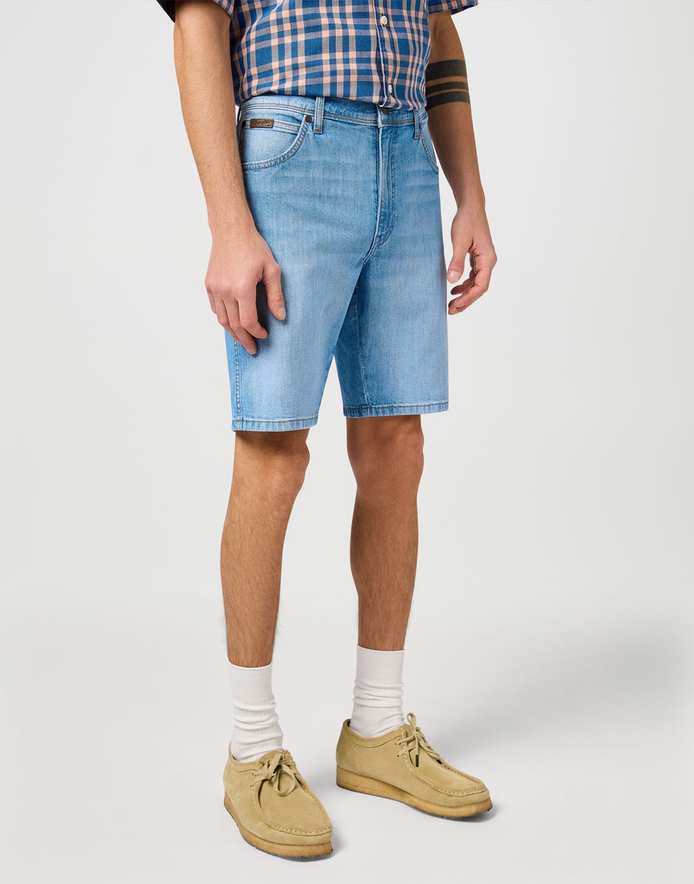 Szorty Wrangler Texas Short 112362508 Slate Shade