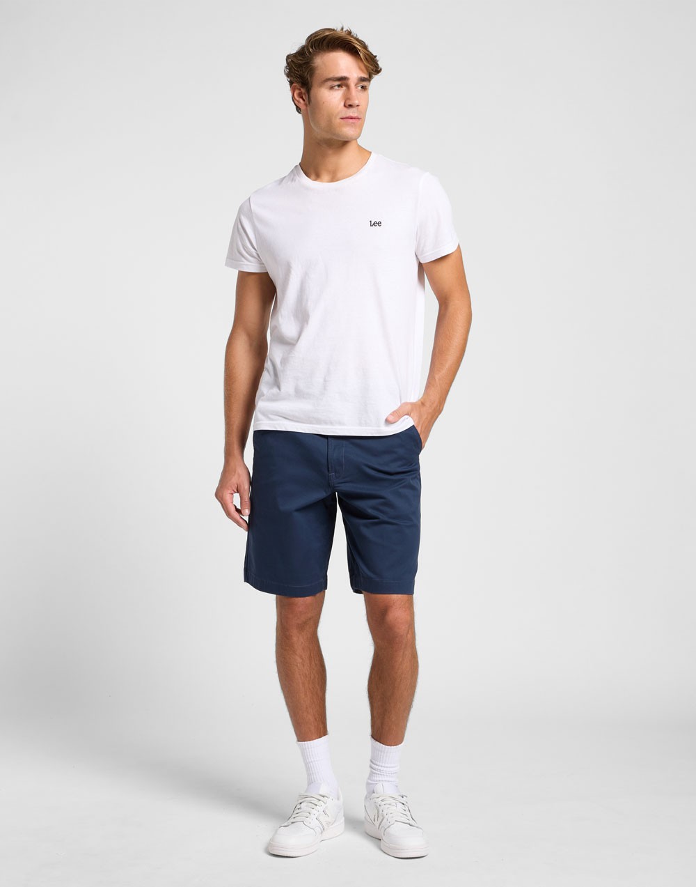 Szorty Lee Relaxed Chino Short Deep Navy 112363934 Szorty Lee Relaxed Chino Short Deep Navy 112363934