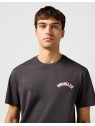 T-shirt Wrangler GRAPHIC TEE Faded Black 112362909