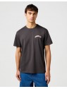 T-shirt Wrangler GRAPHIC TEE Faded Black 112362909