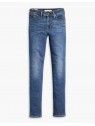 Spodnie Damskie Levi's® 712 Slim Welt Pocket Blue Wave Dark A6199 0008
