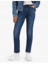 Spodnie Damskie Levi's® 712 Slim Welt Pocket Blue Wave Dark A6199 0008